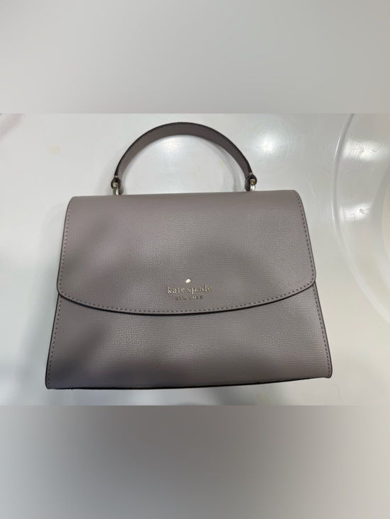 kate spade Handbags - kate spade pebble leather top-handle satchel in mauve gray